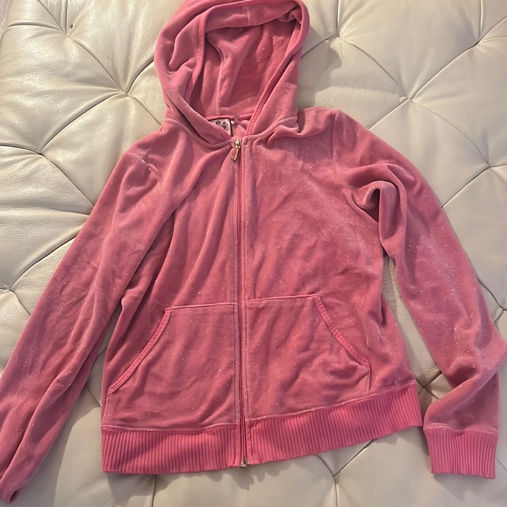 Y2k sparkly pink juicy jacket